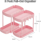 Ukeetap 2 Pack Multi-Purpose Pull-Out Storage Organizers, Under Sink Organizers - Image 2