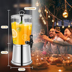 FULIYE Beverage Dispenser with Stand, Drink Dispensers - Image 6