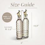 COOK WITH COLOR Glass Olive Oil Bottle Dispenser - Image 5