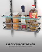 Moforoco 6-Tier Over The Door Pantry Organizer, Pantry Organization and Storage - Image 6