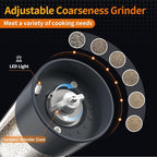 2Pack Electric Salt and Pepper Grinder Set USB Rechargeable - Image 3