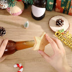 Vesici 24 Pcs Magnetic Bottle Opener 2.5in DIY Bamboo Star Shape Beer Openers - Image 4