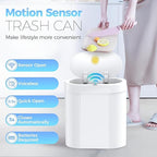 jinligogo 5 Gallon Bathroom Trash Can - Image 2