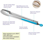 304 Stainless Steel Kitchen Cooking Tongs - Image 5