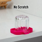 Zulay Kitchen Small Silicone Sponge Holder – Space-Saving Sink Organizer Tray - Image 7