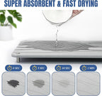 Stone Drying Mat for Kitchen Counter, Diatomaceous Dish Drying Mats Superb - Image 3
