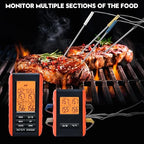 Wireless Meat Thermometer for Grilling and Smoking, Food Thermometer for BBQ - Image 2