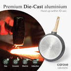 CAROTE Nonstick Frying Pan Skillet, Non Stick Granite Fry Pan Egg Pan Omelet - Image 7