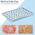 WIBIMEN Mini Ice Cube Trays, 0.55” Tiny Pebble Ice - Image 4