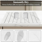 2 PCS Large Stone Dish Drying Mats - Image 2