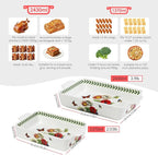 ACMLIFE Ceramic Casserole Dish Set, Ceramic Baking Dish - Image 5