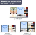 DIMJ Drawer Organizer Clothes, Foldable Closet Organizers and Storage, Fabric - Image 4