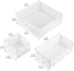 Posprica Woven Storage Box Cube Basket Bin Container Tote Organizer Divider - Image 3