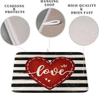 Valentine's Day Dish Drying Mat - Image 3