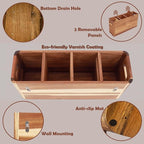 Wooden Kitchen Utensil Holder for Countertop - Image 5