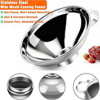 Wide Mouth Canning Funnel, Large Kitchen Funnel - Image 2