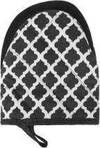 Short Oven Mitts, Heat Resistant 500°F, Silicone Grip Kitchen Gloves, Non-Slip - Image 6