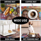 Customized Microfiber Fabric Dish Drying Mat - Image 7