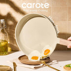 CAROTE 10" Frying Pan Set, Non-Toxic PTFE & PFOA Free Fry Pan & Omelet Pan - Image 3