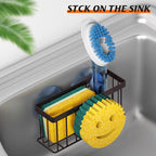 MURLONG Sponge Holder Smiley Face, Sink Caddy - Image 5
