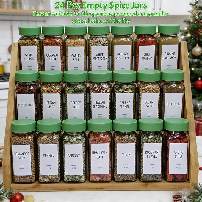 Spice Jars with Labels - Image 2