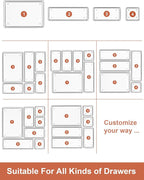 SMARTAKE 37-Piece Drawer Organizer - Image 7