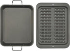 GoodCook Everyday Nonstick Steel Broiler Pan, 11.5" x 14.25" - Image 4