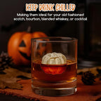 Orange 3D Pumpkin Ice Cube Tray - Image 7