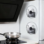 Magnetic Pot Lid Holder for Refrigerator, 2 Pack Strong Magnetic Pot Lid - Image 4