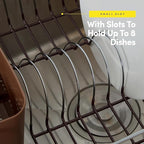 Dish Drying Rack & Cutlery Holder 2 Piece Set - Image 5