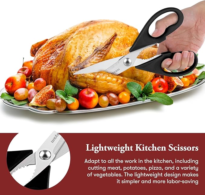 iBayam All Purpose Kitchen Shears - Image 5