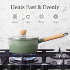 ROCKURWOK Ceramic Nonstick Sauce Pan - Image 7