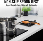 Zulay Kitchen Extra Large Silicone Utensil Rest - Image 4