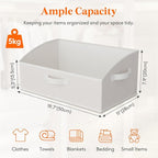 Lifewit Trapezoid Closet Storage Bins - Image 2