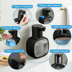 Automatic Liquid Soap Dispenser, 17oz/500ml Touchless Rechargeable - Image 8