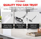 Chef Craft Select Cooking Ladle, 11.5 inch, Stainless Steel - Image 4