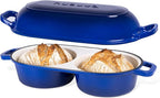 Dutch Oven For Sourdough Bread Baking – Enamelled Cast Iron Bread Loaf Pot – by Nuovva