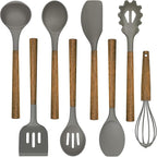 Umite Chef Silicone Cooking Utensil Set, 8-Piece Kitchen Utensils Set by UmiteChef
