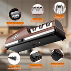 Replaceable Sharpener Electric Knife Sharpener, 3-Stage - Image 4