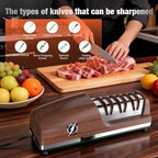 Replaceable Sharpener Electric Knife Sharpener, 3-Stage - Image 6