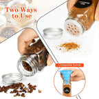 DkOvn 36pcs Glass Spice Jars, 4oz Empty Spice Jars - Image 3