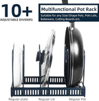 ROOHUA Expandable Pot and Pan Organizer - Image 3