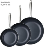 Tramontina Signature 12-Inch Tri-Ply Clad Stainless Steel Large Frying Pan - Image 9