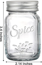 Coloch 30 Pack 4 Oz Glass Mason Spice Jar - Image 2