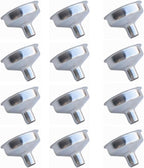 12 Pcs Stainless Steel Mini Funnels 1.25 Inch by Yansanido