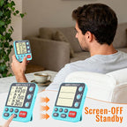 Digital Dual Kitchen Timer, 3 Channels Countdown Triple Timer - Image 5