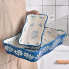 Wisenvoy Casserole dishes for oven Lasagna pan 2-Pcs Baking dish Casserole dish - Image 2