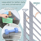 Ohuhu Triangle Roll Up Dish Drying Rack, Anti-Slip Organizer - Image 5
