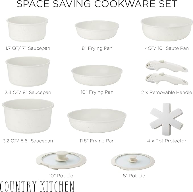 Country Kitchen Cookware Set - Image 3