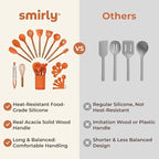 Silicone Kitchen Utensils Set & Holder: Cooking Utensils Set - Image 6